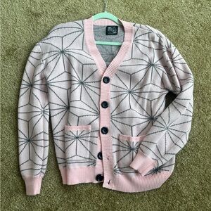 Steady Hands Nezuko Demon Slayer Cardigan S/M